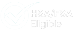 HSA FSA Eligible - White Logo