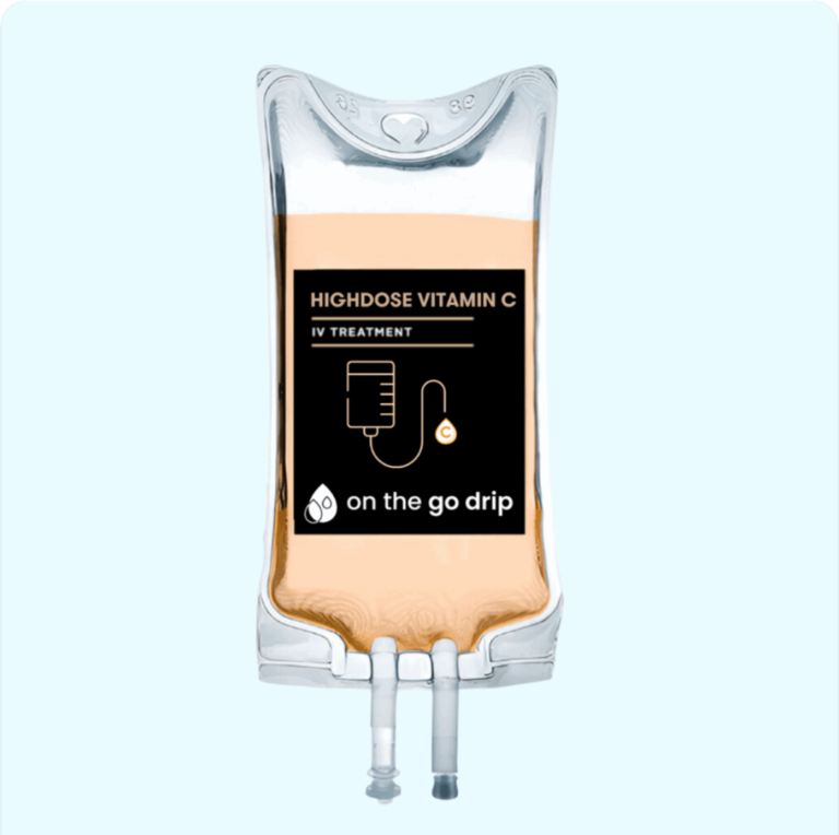 High-dose vitamin C IV bag