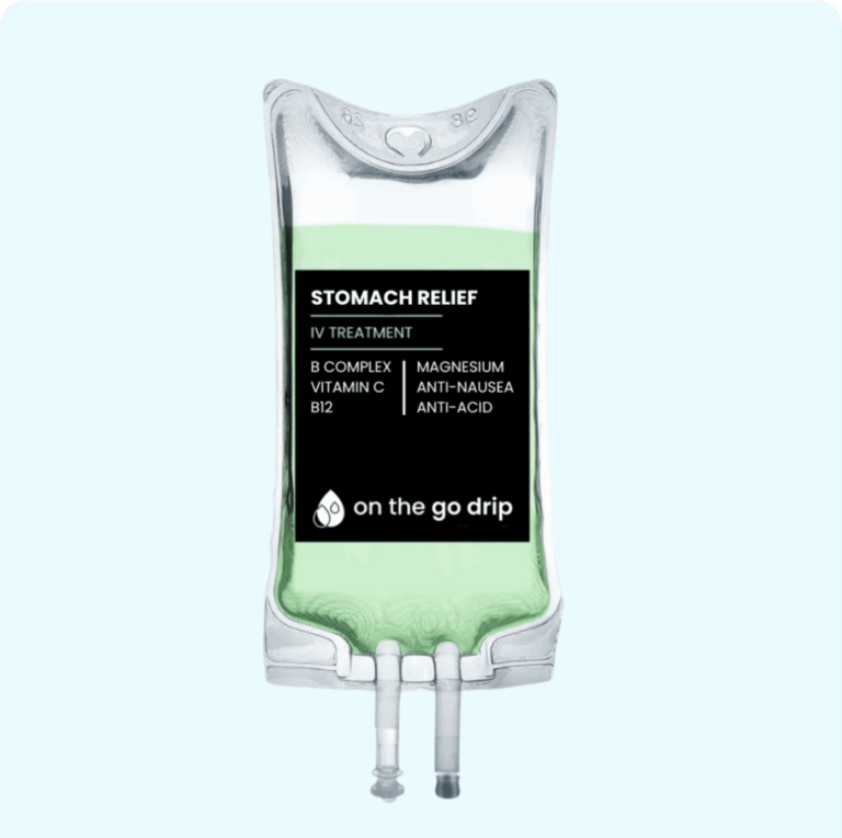 The Rescue IV bag for stomach bug, nausea and food poisoning